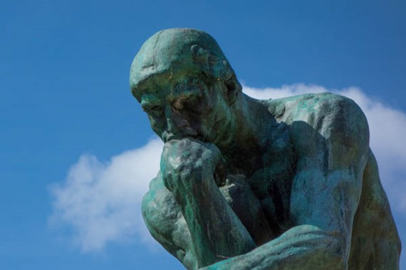 Statue of The Thinker: The Internet Enyclopedia of Philosophy