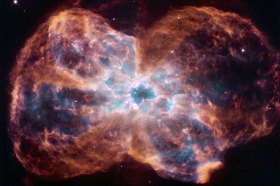 Hubble Views a Colorful Demise of a Sun-like Star