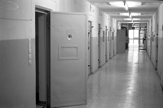 Stasi Prison corridor